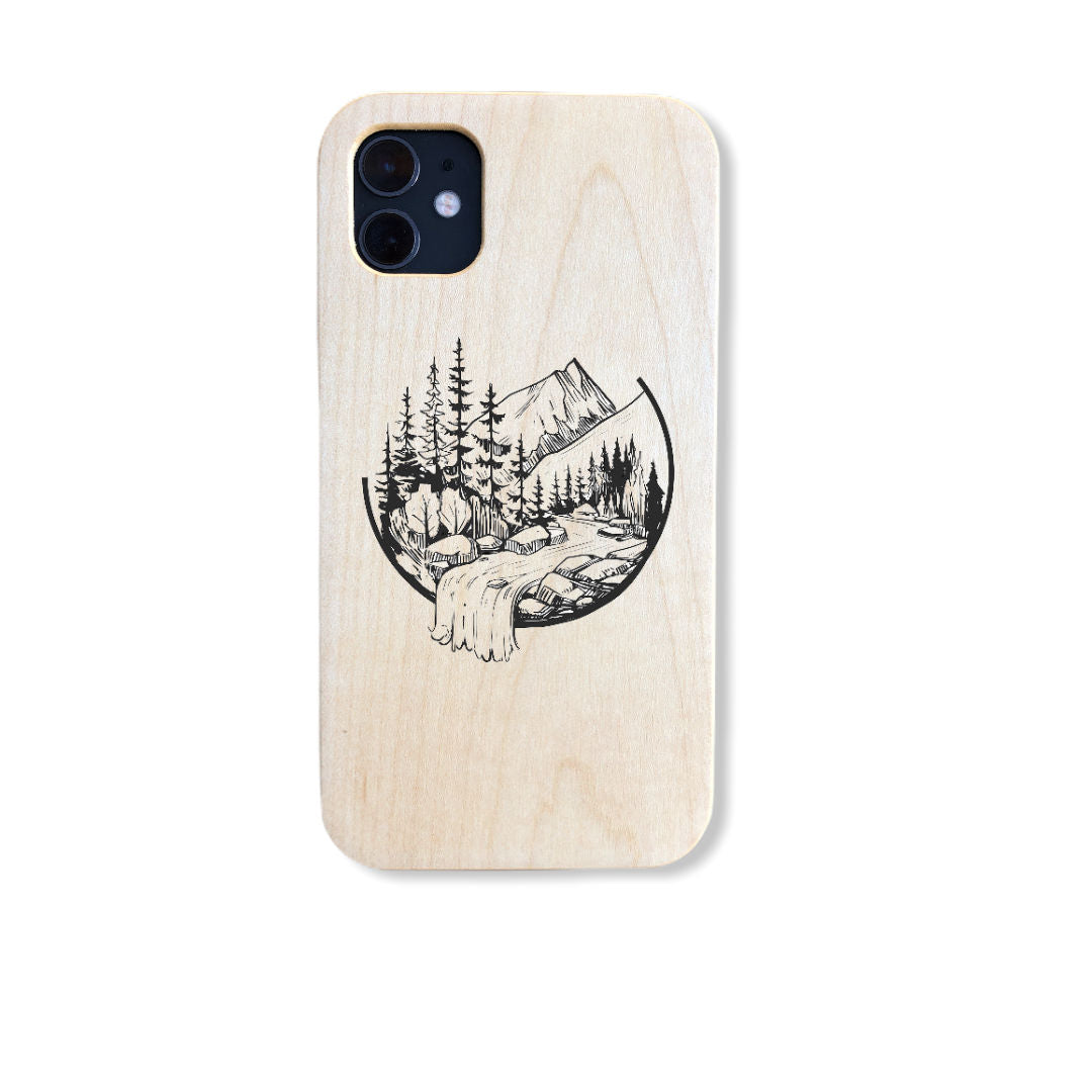 Custom Wood Phone Cases: Upload your own Image or choose a pre-designed Image